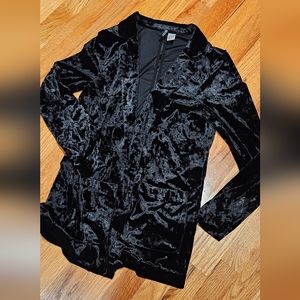 Velvet blazer for ladies